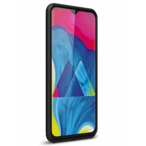 Samsung Galaxy M10 / A10 Brushed Carbon Θήκη Σιλικόνης Μαύρη Silicone Case Black