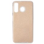 Samsung Galaxy M30 Θήκη Σιλικόνης Χρυσό Shining Silicone Case Gold