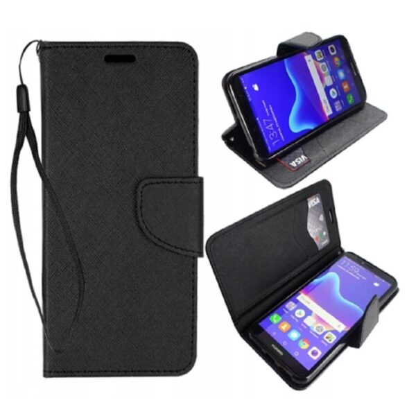 Samsung Galaxy A70 Θήκη Βιβλίο Μαύρο Fancy Book Case Telone Black