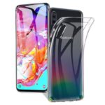 Διάφανη Θήκη Σιλικόνης Samsung Galaxy A70 TPU Silicone Case Ultra Slim 1mm Transparent