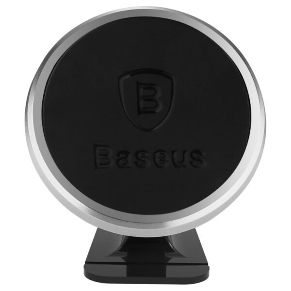 BASEUS Universal Μαγνητική Βάση Αυτ/του Ασημί 360-Degree Rotation Magnetic Car Phone Holder Silver (SUGENT-NT0S)