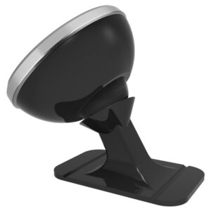 BASEUS Universal Μαγνητική Βάση Αυτ/του Ασημί 360-Degree Rotation Magnetic Car Phone Holder Silver (SUGENT-NT0S)