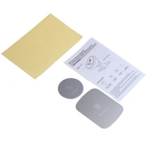 BASEUS Universal Μαγνητική Βάση Αυτ/του Ασημί 360-Degree Rotation Magnetic Car Phone Holder Silver (SUGENT-NT0S)