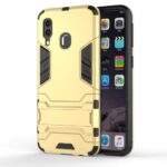 Forcell Samsung Galaxy A40 Shockproof Protective Θήκη Σκληρή - Gold