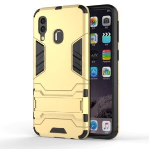 Forcell Samsung Galaxy A40 Shockproof Protective Θήκη Σκληρή - Gold