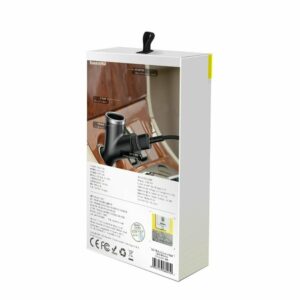 Baseus Φορτιστής Αυτοκινήτου Μαύρος Συνολικής Έντασης 3.4A με Θύρες: 2xUSB 1xΑναπτήρα CCALL-YX01