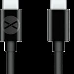 Forever USB-C to USB-C 60W 1m Μαύρο