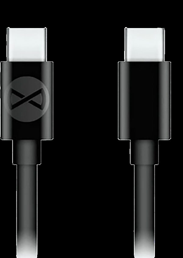 Forever USB-C to USB-C 60W 1m Μαύρο Forever USB-C to USB-C 60W 1m Μαύρο
