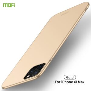 Θήκη iPhone 11 Pro Max MOFI Shield Super Slim Σκληρή Θήκη Χρυσή Hard Case Gold