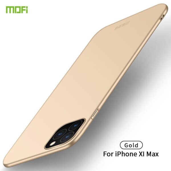 Θήκη iPhone 11 Pro Max MOFI Shield Super Slim Σκληρή Θήκη Χρυσή Hard Case Gold Θήκη iPhone 11 Pro Max MOFI Shield Super Slim Σκληρή Θήκη Χρυσή Hard Case Gold
