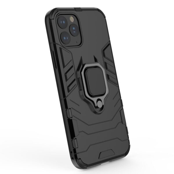 Θήκη iPhone 11 Pro Με Σταντ TPU Shockproof with Magnetic Ring Holder Black