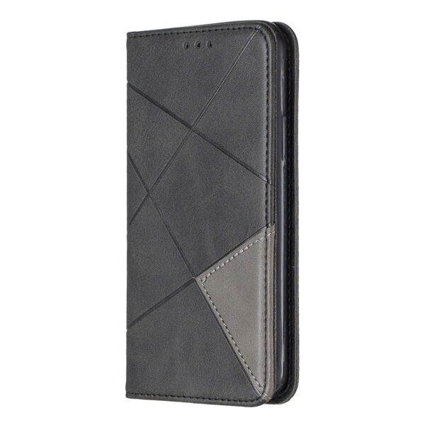 Θήκη iPhone 11 Pro Βιβλίο Μαύρο Rhombus Texture Horizontal Flip Magnetic Leather Case Black Θήκη iPhone 11 Pro Βιβλίο Μαύρο Rhombus Texture Horizontal Flip Magnetic Leather Case Black