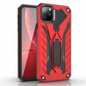 Θήκη iPhone 11 Με Σταντ With Holder Shockproof Protective Case Red