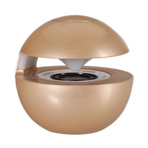 Led Ball Φορητό Ηχείο Bluetooth Gold