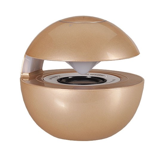Led Ball Φορητό Ηχείο Bluetooth Gold