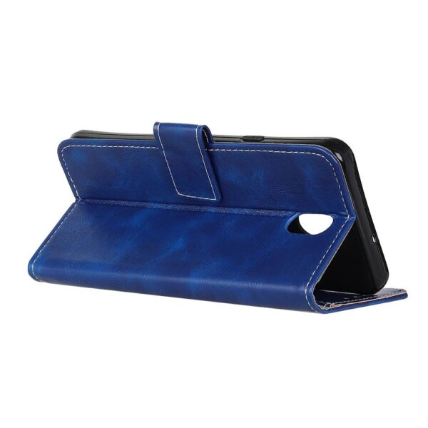 Θήκη Xiaomi Redmi 8A Βιβλίο Μπλε Retro Crazy Horse Flip Leather Case with Holder & Card Blue