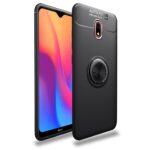 Θήκη Xiaomi Redmi 8A LENUO Shockproof TPU with Invisible Holder Black