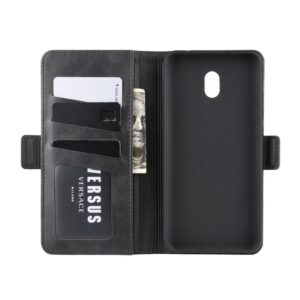 Θήκη Xiaomi Redmi 8A Βιβλίο Μαύρο Dual-side Magnetic Buckle Wallet Stand Leather Black