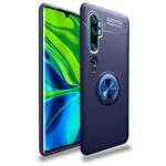 Θήκη Xiaomi Mi Note 10 / 10 Pro Σιλικόνης Μπλε LENUO Shockproof TPU with Invisible Holder Blue