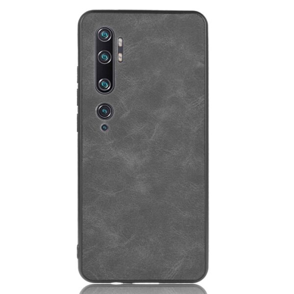 Θήκη Xiaomi Mi Note 10 / 10 Pro Σιλικόνης Ανθρακί Shockproof Sheep Skin PC + PU + TPU Case Dark Grey Θήκη Xiaomi Mi Note 10 / 10 Pro Σιλικόνης Ανθρακί Shockproof Sheep Skin PC + PU + TPU Case Dark Grey