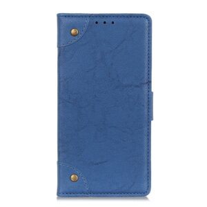 Θήκη Xiaomi Mi Note 10 / 10 Pro Βιβλίο Μπλε Copper Buckle Texture Horizontal Flip Leather Case with Holder & Card Slots