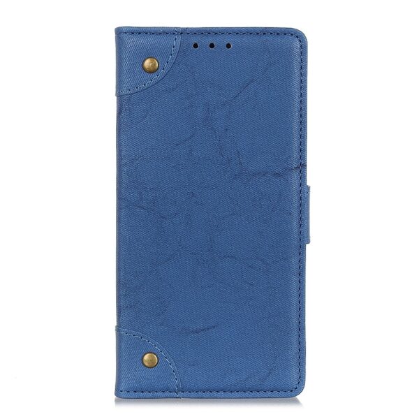Θήκη Xiaomi Mi Note 10 / 10 Pro Βιβλίο Μπλε Copper Buckle Texture Horizontal Flip Leather Case with Holder & Card Slots