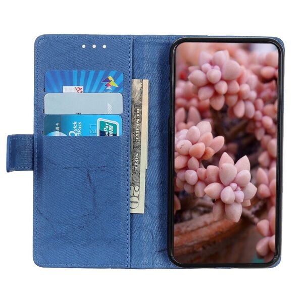 Θήκη Xiaomi Mi Note 10 / 10 Pro Βιβλίο Μπλε Copper Buckle Texture Horizontal Flip Leather Case with Holder & Card Slots