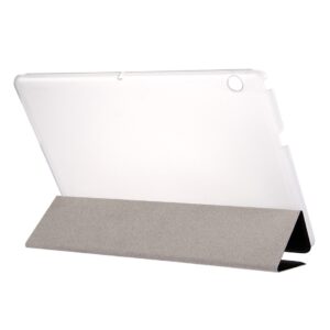 Θήκη Tablet Huawei Mediapad T3 9.6'' Μαύρη Ημιδιάφανη Silk Texture Horizontal Flip Leather Case with 3-folding Holder Black