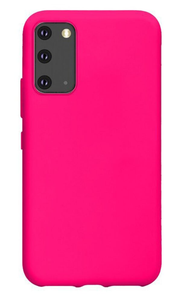 Vennus Samsung Galaxy S20 Real Smooth Θήκη Σιλικόνης - Fuchsia