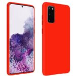 Vennus Samsung Galaxy S20 Real Smooth Θήκη Σιλικόνης - Red