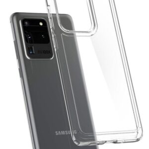 Spigen Samsung Galaxy S20 Ultra Ultra Hybrid Θήκη με Πλαίσιο Σιλικόνης - Διάφανη ACS00713