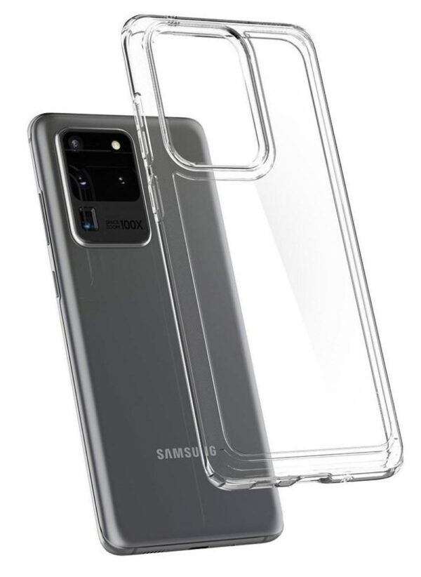 Spigen Samsung Galaxy S20 Ultra Ultra Hybrid Θήκη με Πλαίσιο Σιλικόνης - Διάφανη ACS00713 Spigen Samsung Galaxy S20 Ultra Ultra Hybrid Θήκη με Πλαίσιο Σιλικόνης - Διάφανη ACS00713