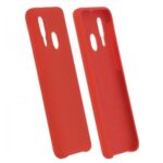 Vennus Samsung Galaxy A40 Real Smooth Θήκη Σιλικόνης - Red