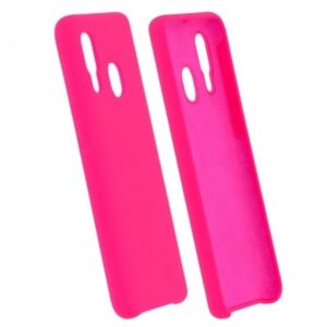Vennus Samsung Galaxy A40 Real Smooth Θήκη Σιλικόνης - Fuchsia