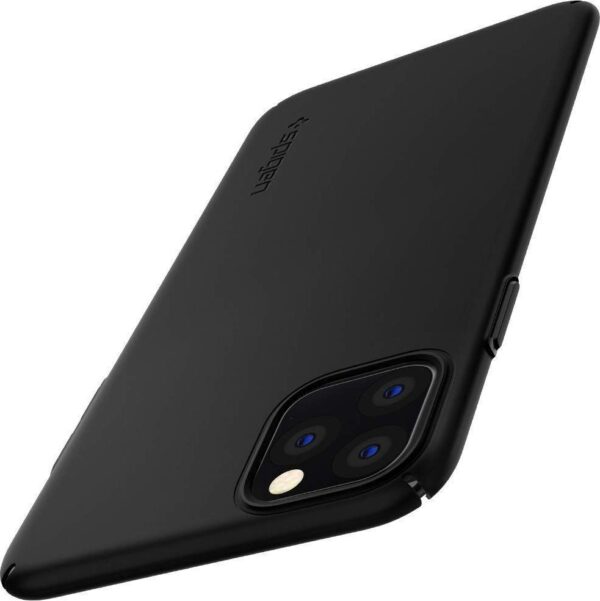 Θήκη iPhone 11 Pro Μαύρη Spigen Thin Fit Air Back Cover Black ACS00068