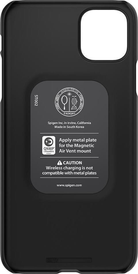 Θήκη iPhone 11 Pro Μαύρη Spigen Thin Fit Air Back Cover Black ACS00068