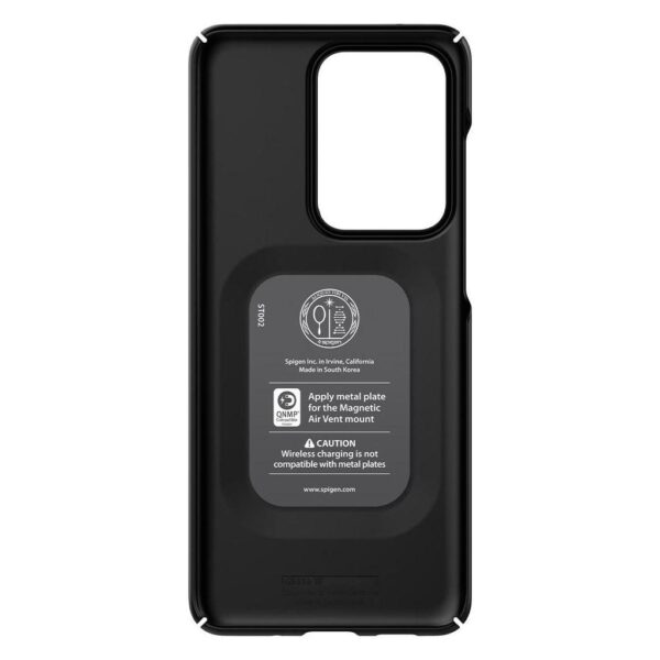 Θήκη Samsung Galaxy S20 Ultra Μαύρη Spigen Thin Fit Back Cover Black ACS00708