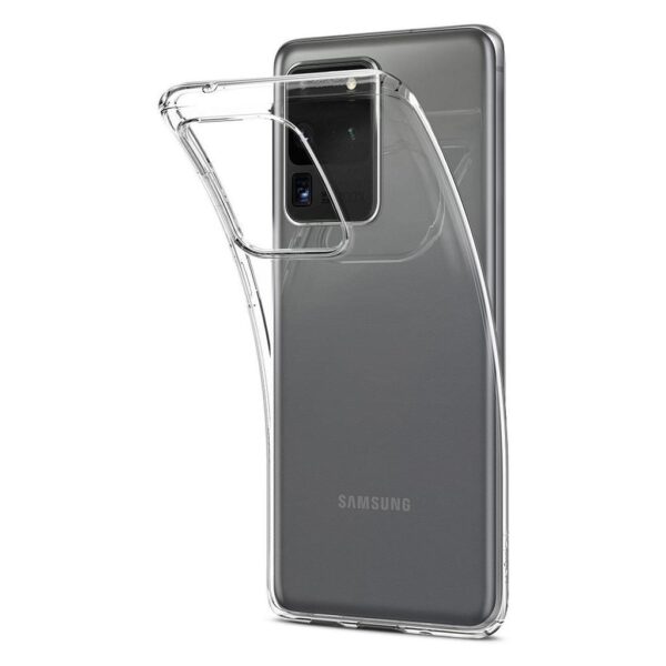 Θήκη Samsung Galaxy S20 Ultra Spigen Liquid Crystal Back Cover Crystal Clear ACS00709