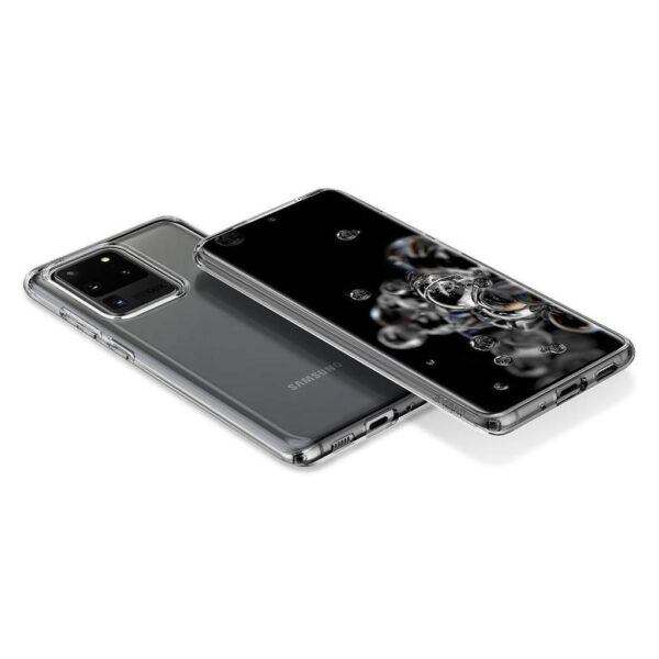 Θήκη Samsung Galaxy S20 Ultra Spigen Liquid Crystal Back Cover Crystal Clear ACS00709