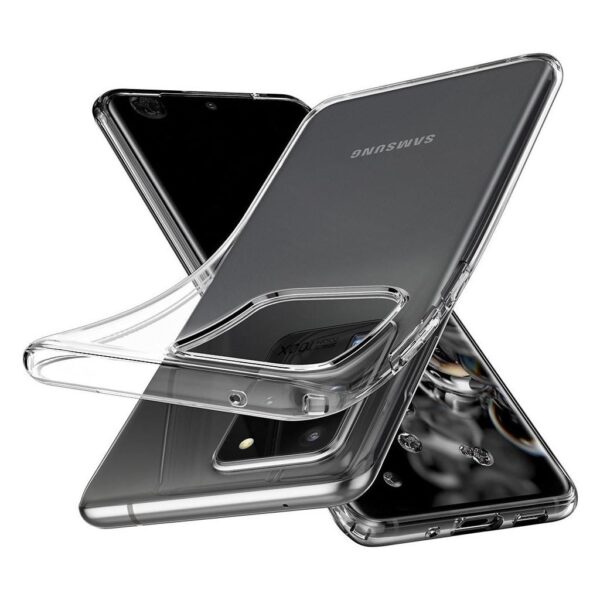 Θήκη Samsung Galaxy S20 Ultra Spigen Liquid Crystal Back Cover Crystal Clear ACS00709