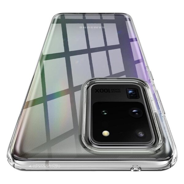 Θήκη Samsung Galaxy S20 Ultra Spigen Liquid Crystal Back Cover Crystal Clear ACS00709