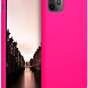 Θήκη iPhone 11 Pro Σιλικόνης Φούξια Vennus Real Smooth Silicone Case Fuchsia