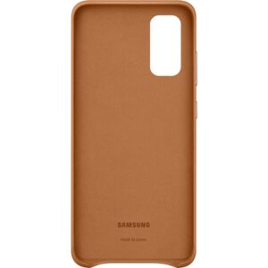 Θήκη Samsung Galaxy S20 Καφέ Samsung Original EF-VG980LAEGEU Leather Cover Brown