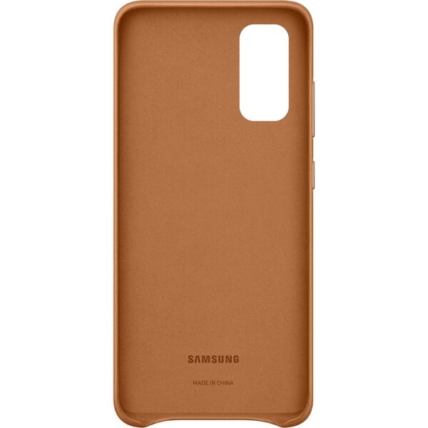 Θήκη Samsung Galaxy S20 Καφέ Samsung Original EF-VG980LAEGEU Leather Cover Brown