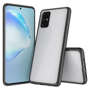 Θήκη Samsung Galaxy S20+ Διάφανη - Μαύρη Scratchproof TPU + Acrylic Protective Case Transparent - Black