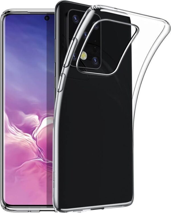 Θήκη Samsung Galaxy S20 Ultra Σιλικόνης Διάφανη TPU Silicone Case 0.75mm Transparent