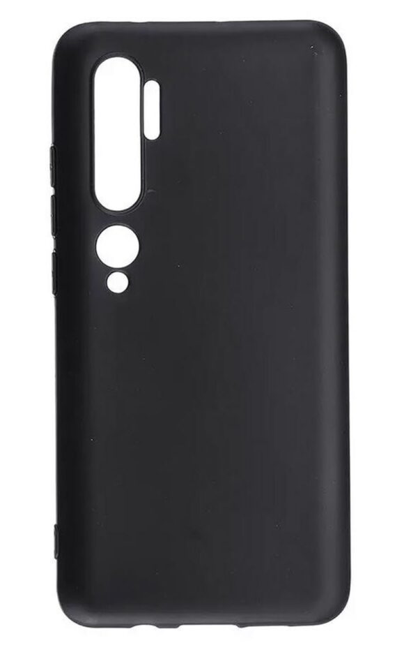 Forcell Xiaomi Mi Note 10 / 10 Pro Matt Θήκη Σιλικόνης - Black