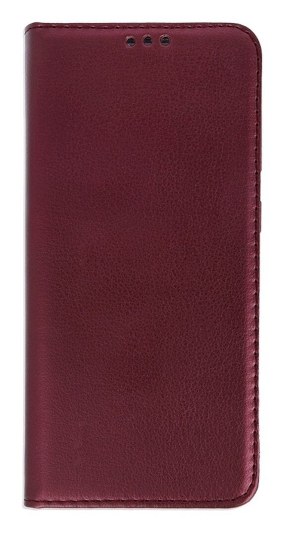 Tel1 Xiaomi Mi Note 10 / 10 Pro Smart Magnetic Θήκη Βιβλίο - Bordeaux