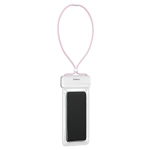 Αδιάβροχη Θήκη για Κινητά έως 7.2'' Baseus Let's Go Slip Waterproof Phone Case IPX8 Pink ACFSD-D24