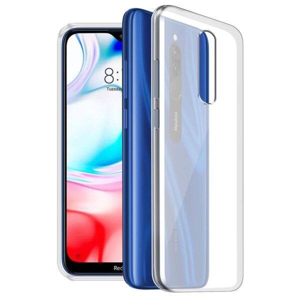 Θήκη Xiaomi Redmi 8 Σιλικόνης Διάφανη TPU Silicone Case 1mm Transparent